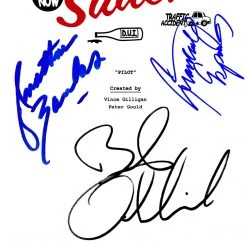 RARE-T Limited Edition Frames Better Call Saul Limited Signature Edition Studio Licensed Script Custom Frame