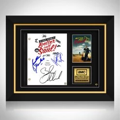 RARE-T Limited Edition Frames Better Call Saul Limited Signature Edition Studio Licensed Script Custom Frame