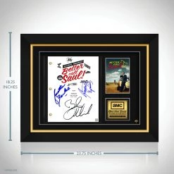 RARE-T Limited Edition Frames Better Call Saul Limited Signature Edition Studio Licensed Script Custom Frame