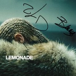 RARE-T Beyonce Lemonade LP Cover Limited Signature Edition Studio Licensed Custom Frame