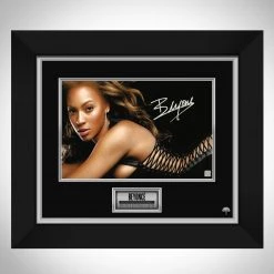 RARE-T Beyonce Knowles Laying On Stomach Limited Signature Edition Studio Licensed Photo Custom Frame Limited Edition Frames