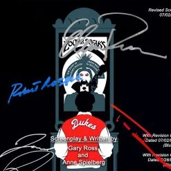 RARE-T Limited Edition Frames Big Script Limited Signature Edition Studio Licensed Custom Frame