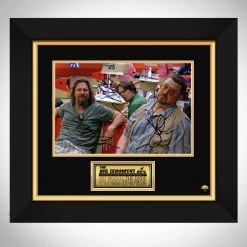 RARE-T Big Lebowski Movie Photo Limited Signature Edition Licensed Custom Frame