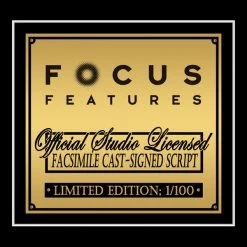 RARE-T BlacKkKlansman Script Limited Signature Edition Studio Licensed Custom Frame