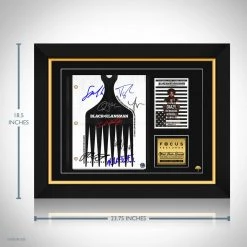 RARE-T BlacKkKlansman Script Limited Signature Edition Studio Licensed Custom Frame
