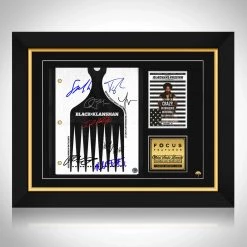 RARE-T BlacKkKlansman Script Limited Signature Edition Studio Licensed Custom Frame
