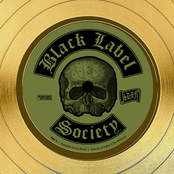 Rare-T Black Label Society Grimmest Hits Gold LP Limited Signature Edition Studio Licensed Custom Frame Limited Edition Frames 5 Rare-T Black Label Society Grimmest Hits Gold LP Limited Signature Edition Studio Licensed Custom Frame Limited Edition Frames