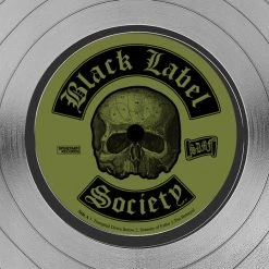 Rare-T Black Label Society - Grimmest Hits Limited Signature Edition Studio Licensed Platinum LP Custom Frame Limited Edition Frames