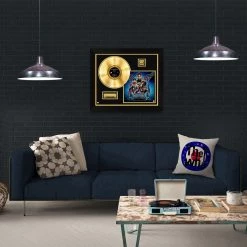 RARE-T Black Panther Movie Soundtrack Gold LP Limited Signature Edition Custom Frame Limited Edition Frames