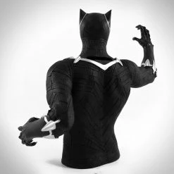 Grosnor Black Panther Claws Out Ready For Action Limited Edition Premium Bust Bank Statue