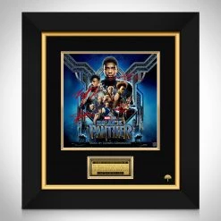RARE-T Black Panther Movie Soundtrack Limited Signature Edition Studio Licensed LP Cover Custom Frame Limited Edition Frames