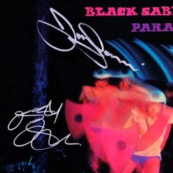 RARE-T Black Sabbath Paranoid LP Cover Limited Signature Edition Studio Licensed Custom Frame