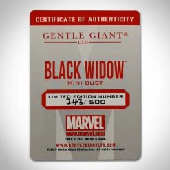 RARE-T Black Widow - Vintage 2012 Gentle Giant Limited Edition Bust Statue