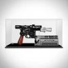 PPC Star Wars Han Solo - Beckett Witnessed Certified Hand-Signed Dl-44 Blaster By Harrison Ford Custom Museum Display