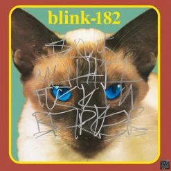RARE-T Blink 182 Cheshire Cat Platinum LP Limited Signature Edition Studio Licensed Custom Frame