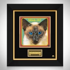 RARE-T Blink 182 - Cheshire Cat Limited Signature Edition Studio Licensed LP Cover Custom Frame Limited Edition Frames