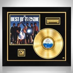 Rare-T Limited Edition Frames Blondie Best Of Blondie Limited Signature Edition Studio Licensed Gold LP Custom Frame
