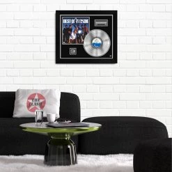 Rare-T Blondie Best Of Blondie Limited Signature Edition Studio Licensed Platinum LP Custom Frame