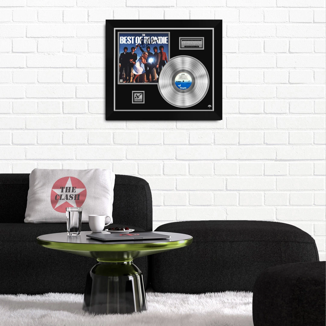 Rare-T Blondie Best Of Blondie Limited Signature Edition Studio Licensed Platinum LP Custom Frame 2 Rare-T Blondie Best Of Blondie Limited Signature Edition Studio Licensed Platinum LP Custom Frame