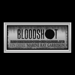 RARE-T Limited Edition Frames Bloodshot Valiant Comics Vin Diesel Limited Signature Edition Studio Licensed Photo Custom Frame