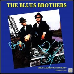 RARE-T Limited Edition Frames The Blues Brothers Movie Soundtrack Gold LP Limited Signature Edition Custom Frame