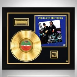 RARE-T Limited Edition Frames The Blues Brothers Movie Soundtrack Gold LP Limited Signature Edition Custom Frame