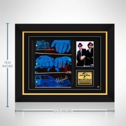RARE-T The Blues Brothers Script Limited Signature Edition Studio Licensed Custom Frame