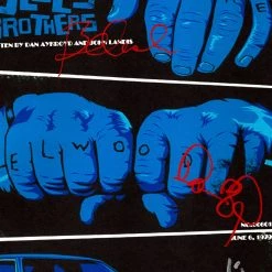 RARE-T The Blues Brothers Script Limited Signature Edition Studio Licensed Custom Frame