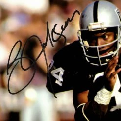 RARE-T Bo Jackson Los Angeles Raiders Photo Limited Signature Edition Licensed Custom Frame Sports Memorabilia