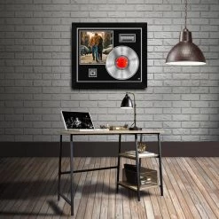 RARE-T Bob Dylan The Freewheelin Limited Signature Edition Studio Licensed Platinum LP Custom Frame