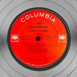 RARE-T Bob Dylan The Freewheelin Limited Signature Edition Studio Licensed Platinum LP Custom Frame 14 RARE-T Bob Dylan The Freewheelin Limited Signature Edition Studio Licensed Platinum LP Custom Frame
