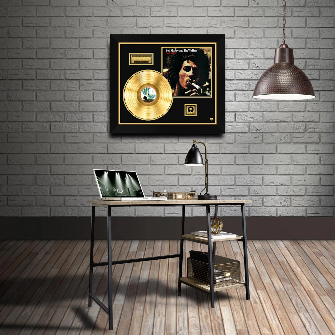 RARE-T Bob Marley And The Wailers Catch A Fire Limited Signature Edition Licensed Gold LP Custom Frame Limited Edition Frames 6 RARE-T Bob Marley And The Wailers Catch A Fire Limited Signature Edition Licensed Gold LP Custom Frame Limited Edition Frames