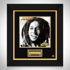 RARE-T Bob Marley And The Wailers Kaya Limited Signature Edition Studio Licensed LP Cover Custom Frame Limited Edition Frames