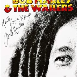RARE-T Bob Marley And The Wailers Kaya Limited Signature Edition Studio Licensed LP Cover Custom Frame Limited Edition Frames