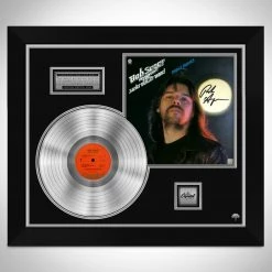 RARE-T Limited Edition Frames Bob Seger Night Moves Platinum LP Limited Signature Edition Studio Licensed Custom Frame