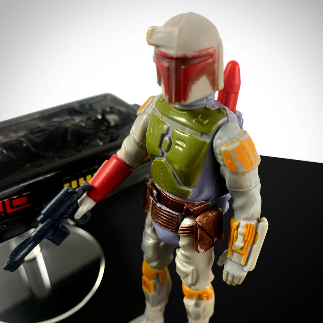RARE-T Mandalorian / 1979 Star Wars - Complete Boba Fett & Han Solo In Carbonite' Museum Display Collectible Statues 4 RARE-T Mandalorian / 1979 Star Wars - Complete Boba Fett & Han Solo In Carbonite' Museum Display Collectible Statues