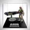 RARE-T Mandalorian / 1979 Star Wars - Complete Boba Fett & Han Solo In Carbonite' Museum Display Collectible Statues