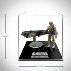 RARE-T Mandalorian / 1979 Star Wars - Complete Boba Fett & Han Solo In Carbonite' Museum Display Collectible Statues