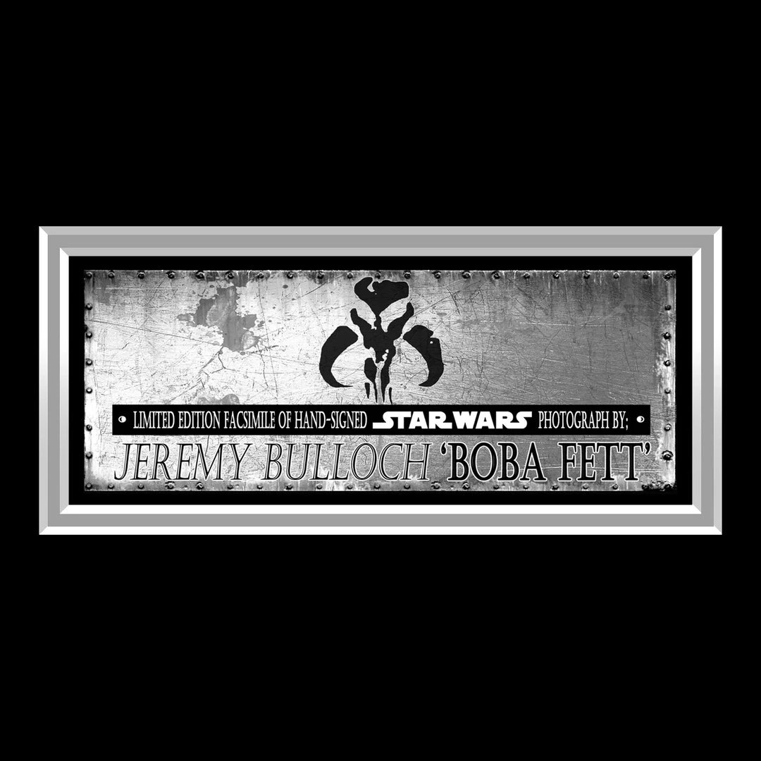 RARE-T Limited Edition Frames Star Wars Boba Fett Photo Limited Signature Edition Studio Licensed Custom Frame 4 RARE-T Limited Edition Frames Star Wars Boba Fett Photo Limited Signature Edition Studio Licensed Custom Frame