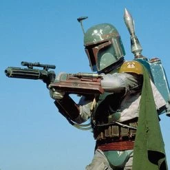 PPC Star Wars Boba Fett - Beckett Witnessed Certified Hand-Signed Helmet By Jeremy Bulloch Custom Museum Display Signed Memorabilia