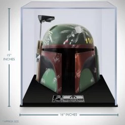 PPC Star Wars Boba Fett - Beckett Witnessed Certified Hand-Signed Helmet By Jeremy Bulloch Custom Museum Display Signed Memorabilia