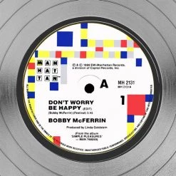 Rare-T Limited Edition Frames Bobby McFerrin Don't Worry Be Happy Limited Signature Edition Studio Licensed Platinum LP Custom Frame 14 Rare-T Limited Edition Frames Bobby McFerrin Don't Worry Be Happy Limited Signature Edition Studio Licensed Platinum LP Custom Frame