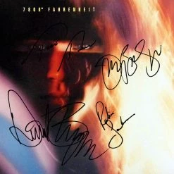 RARE-T Bon Jovi 7800?ø Fahrenheit Limited Signature Edition Studio Licensed Platinum LP Custom Frame Limited Edition Frames