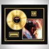 RARE-T Bon Jovi 7800?ø Fahrenheit Gold LP Limited Signature Edition Studio Licensed Custom Frame