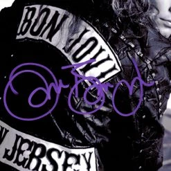 RARE-T Jon Bon Jovi Young Photo Limited Signature Edition Studio Licensed Custom Frame