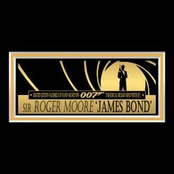 Rare-T Swords & Props James Bond Man With The Golden Gun - Limited Signature Edition James Bond & Golden Gun Movie Prop Custom Frame