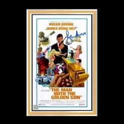 Rare-T Swords & Props James Bond Man With The Golden Gun - Limited Signature Edition James Bond & Golden Gun Movie Prop Custom Frame