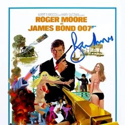Rare-T Swords & Props James Bond Man With The Golden Gun - Limited Signature Edition James Bond & Golden Gun Movie Prop Custom Frame