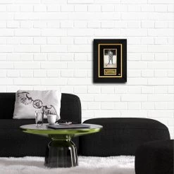 RARE-T Montreal Canadiens- Bernard 'Boom Boom' Geoffrion Original Promotional Image Custom Frame