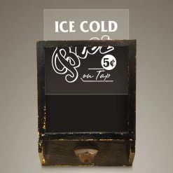 RARE-T Barware & Signs Ice Cold Beer // Sign And Bottle Opener
